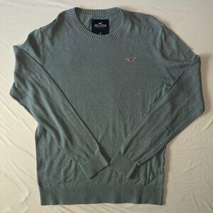 Hollister Medium Ribbed Blue Sweater